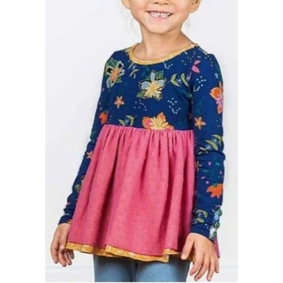 Matilda Jane Other - Matilda Jane QUIET CONTEMPLATION Top Swiss Dot Floral Make Believe